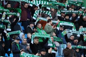 Вболівальники на трибунах