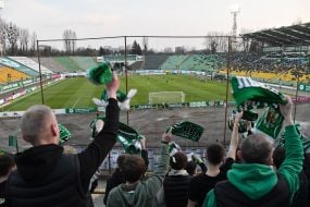 Вболівальники на трибунах