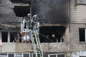 Consequences of the drone attack in Lviv