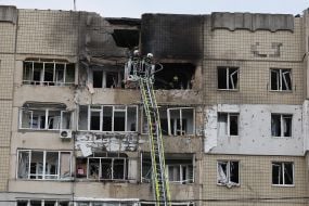 Consequences of the drone attack in Lviv