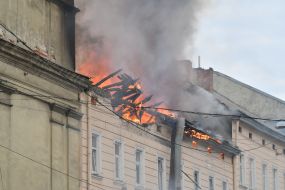 Consequences of the drone attack in Lviv