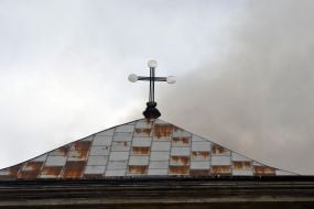 Consequences of the drone attack in Lviv