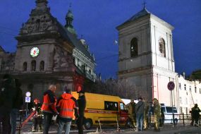 Eliminating the consequences of the Russian drone attack in Lviv