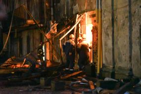 Eliminating the consequences of the Russian drone attack in Lviv