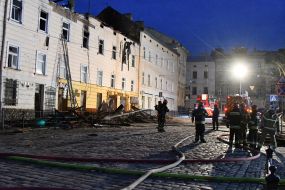 Eliminating the consequences of the Russian drone attack in Lviv