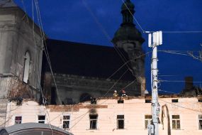 Eliminating the consequences of the Russian drone attack in Lviv