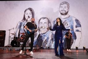 Kvitoslava and Stepan Giga (junior)