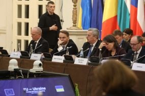 Радослав Сикорский и Антал Хеизер