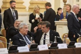 Антонио Таяни и Харис Теохарис