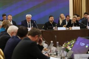 Андрій Сибіга, Володимир Зеленський та Кая Каллас