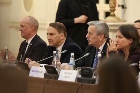 Радослав Сікорський та Антал Хеізер