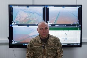 Military training of new military recruits at one of the training grounds of the Armed Forces of Ukraine training center
