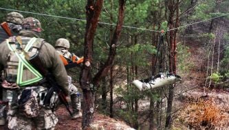 Военная подготовка военнослужащих-новобранцев на одном из полигонов учебного центра ВСУ