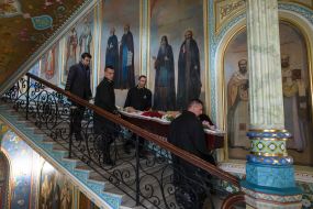 Farewell to actor Vladimir Komarov in Odessa