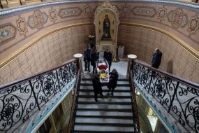 Farewell to actor Vladimir Komarov in Odessa