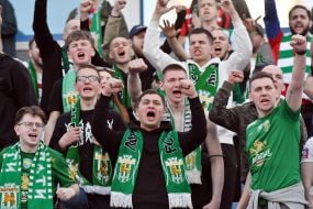 Fans of FC Karpaty (Lviv)