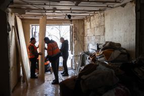 Наслідки ворожої атаки в Одесі