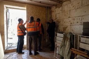 Наслідки ворожої атаки в Одесі