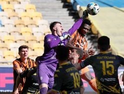 Игровой момент матча