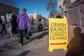 Stand "Currency exchange"