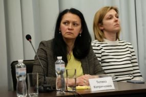 Tetyana Katrychenko, Olena Halushka