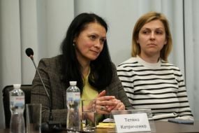 Tetyana Katrychenko, Olena Halushka