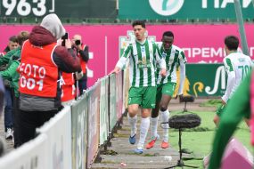 Players of FC Karpaty (Lviv)