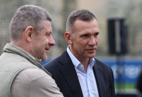 Андрій Шевченко та Олег Лужний