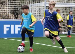 Opening of the FIFA Arena football stadium