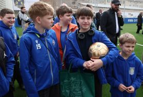 Opening of the FIFA Arena football stadium