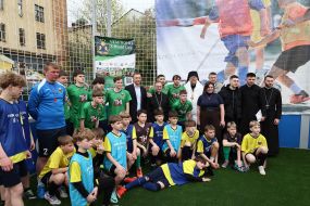 Opening of the FIFA Arena football stadium