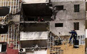 Consequences of the missile attack on Kyiv