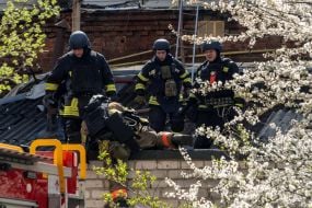 Consequences of the shelling of Kharkov