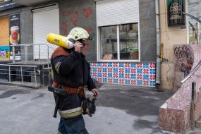 Consequences of the shelling of Kharkov