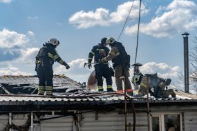 Consequences of the shelling of Kharkov