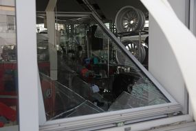 Последствия ракетной атаки на Киев