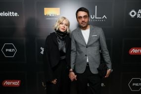 Евгений Филатов и певица Onuka