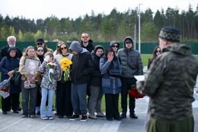Funeral service of military man, famous comedian and screenwriter Artur Petrov
