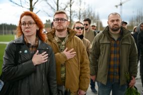 Funeral service of military man, famous comedian and screenwriter Artur Petrov