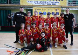 Срібний призер Чемпіонату України з флорболу в категорії U-12 - команда "Вікторія" (Тернопіль)