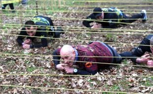 Participants of the Wild Race military-sports event