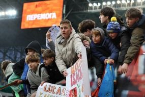 Болельщики на трибуне