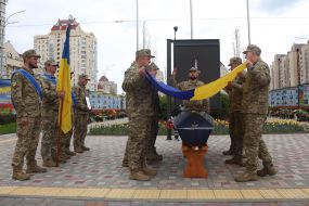Церемонія прощання з кінорежисером, військовослужбовцем Ігорем Малаховим в Києві