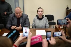 Михайло Баховський та Анна Дудіна