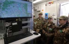 Lyceum students of a certified station measure wind brightness