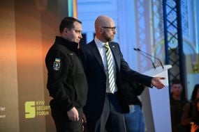 Арсеній Яценюк  та Кирило Буданов