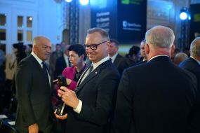 Анджей Дуда та Віктор Пінчук