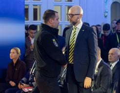 Арсеній Яценюк  та Кирило Буданов