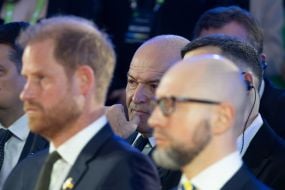 Арсеній Яценюк  та принц Гаррі