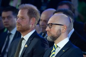 Арсеній Яценюк  та принц Гаррі